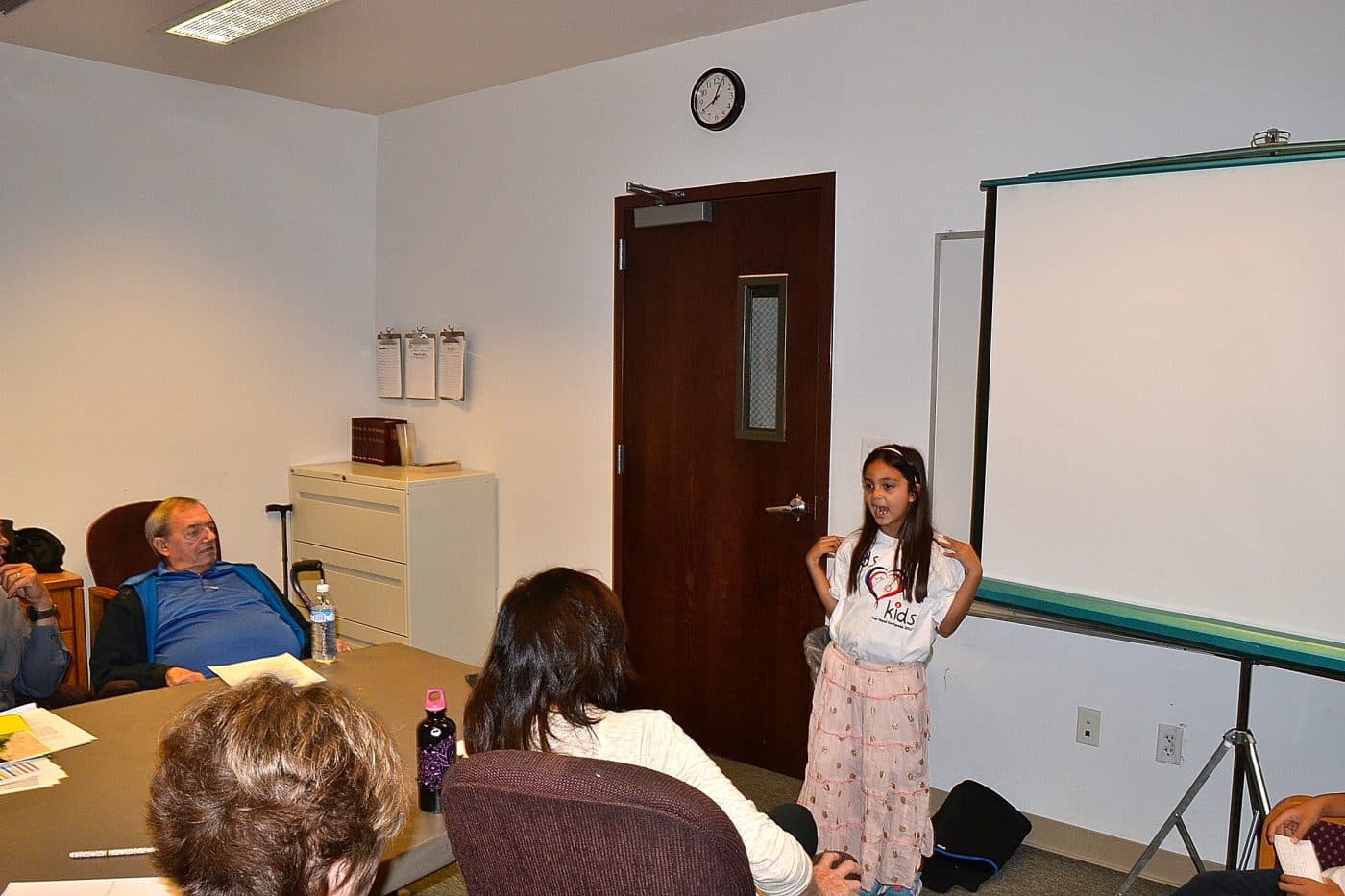Speaking at the Conejo Compassion Coalition, archive photograph 3