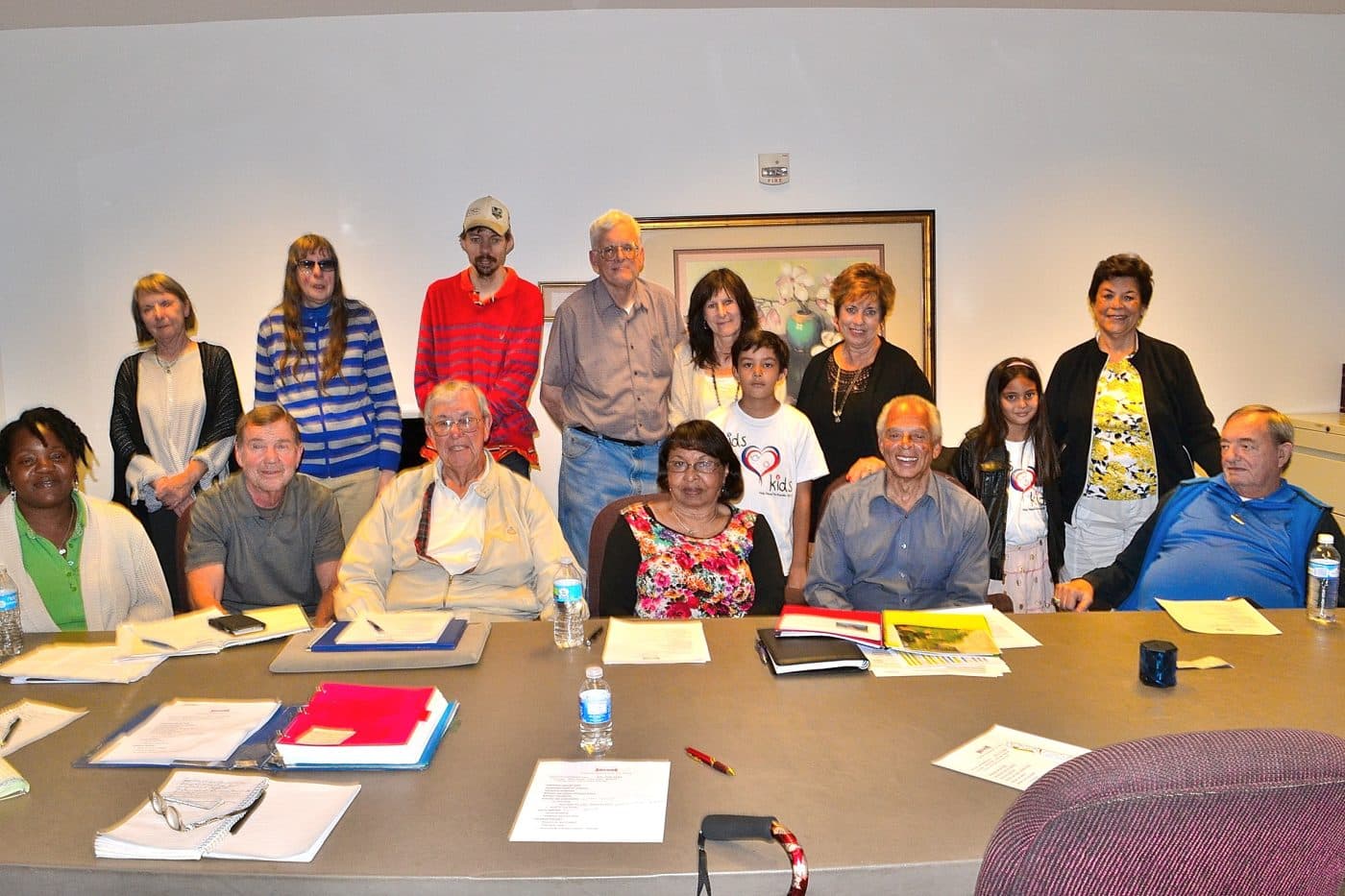 Speaking at the Conejo Compassion Coalition, archive photograph 1